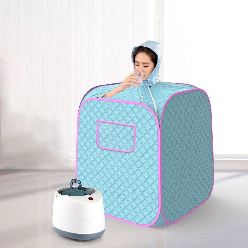 Portable Steam Sauna Spa 2L Personal Therapeutic Sauna for Slimming Detox Relaxation at Home - MRSLM