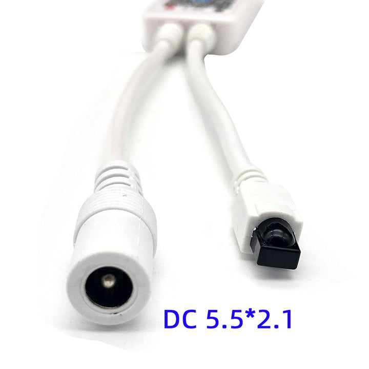 5M RGB Waterproof WIFI Smart APP 150/300LED Strip Light 24Keys Remote Control + Power Adapter DC12V (300LED) - MRSLM