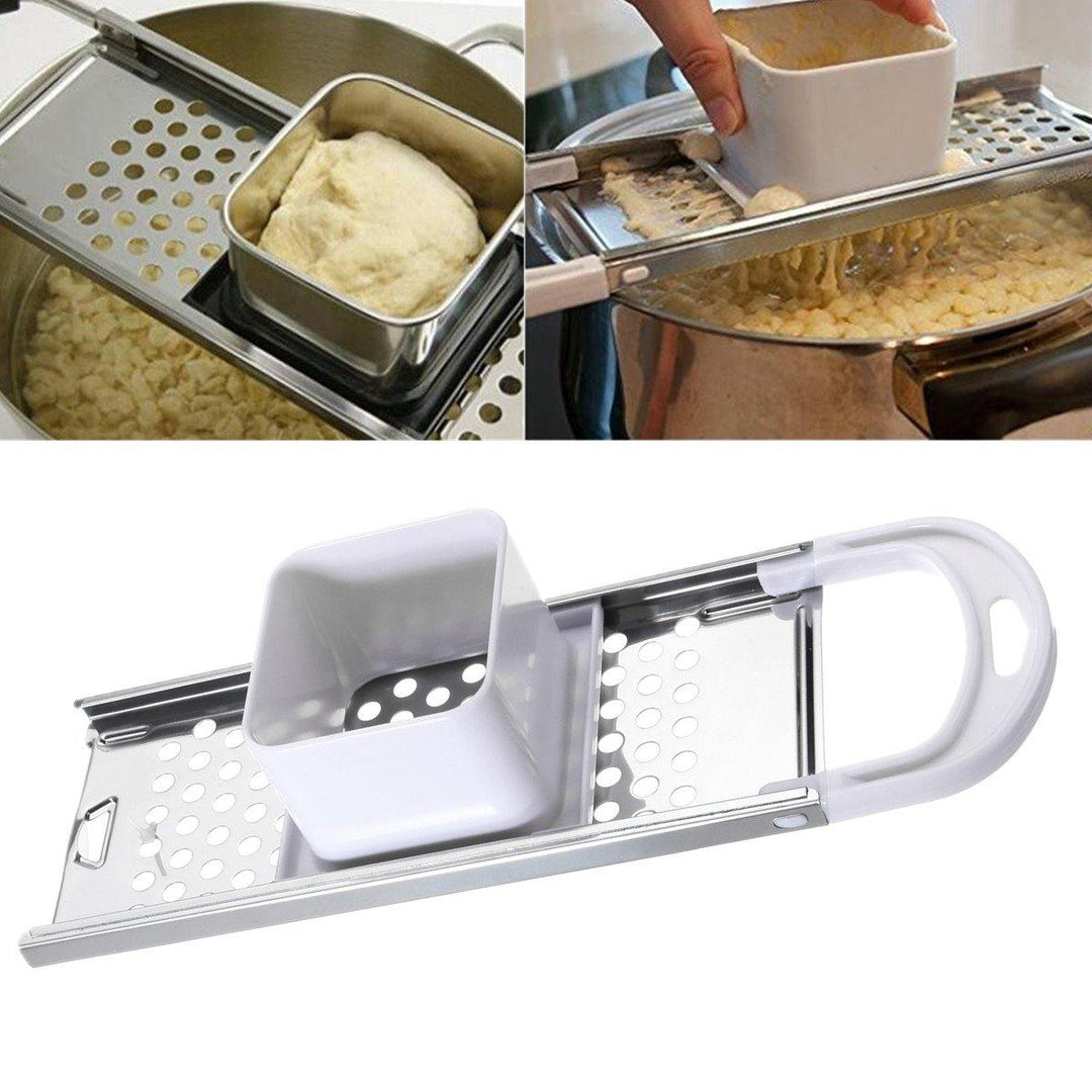 Stainless Steel Potato Gnocchi Grater / Spaetzle Maker Home Kitchen BreadBoard Tools - MRSLM