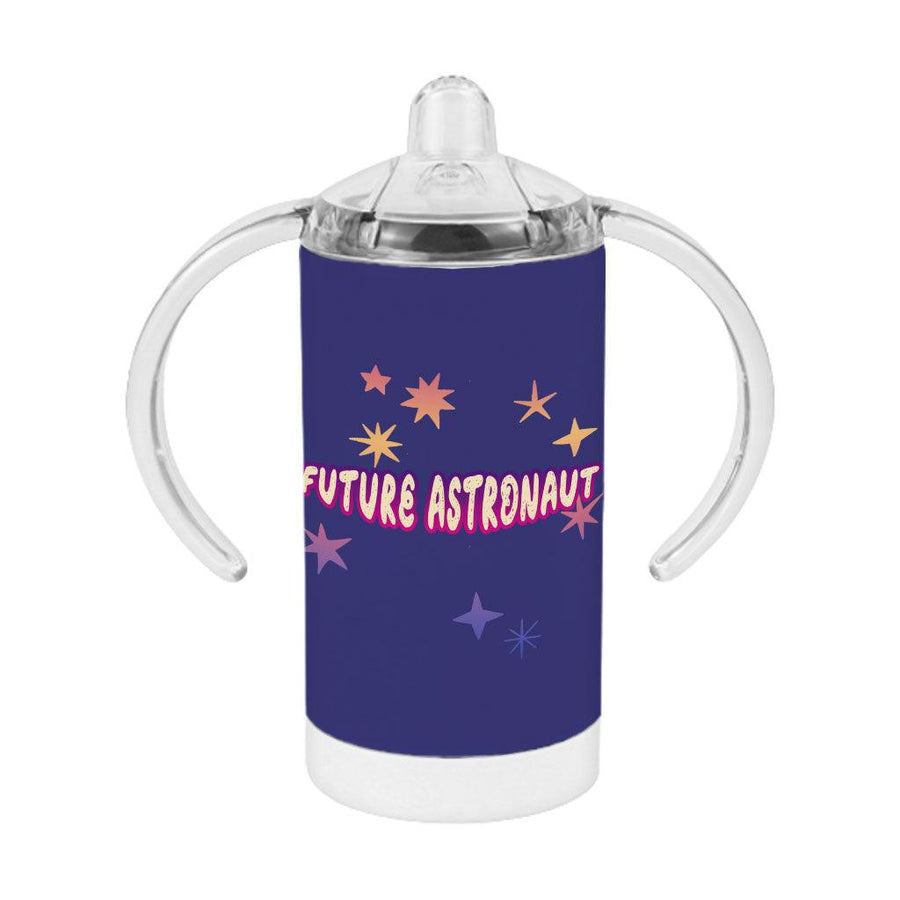 Future Astronaut Sippy Cup - Illustration Baby Sippy Cup - Themed Sippy Cup - MRSLM