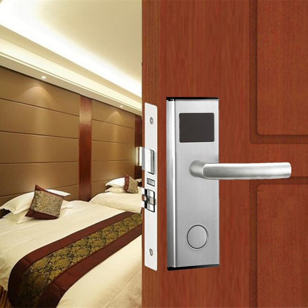 Stainless Intelligent RFID Digital Card Key Unlock Home Hotel Door Lock System - MRSLM