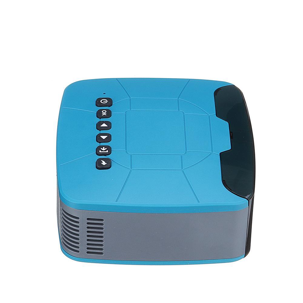 U20 Mini Portable Projector Support 1080P 500:1 Contrast Home Theater Projector - MRSLM