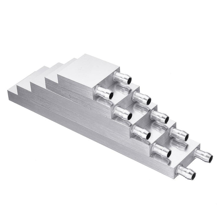 Semiconductor Water-cooled Aluminum Liquid Cold Water Plate M-type Flow Channel Equipment For Computer CPU Cooling - MRSLM