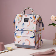 waterproof mommy backpack, view 3 - MRSLM
