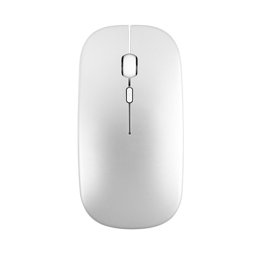 TWOLF Q20 Wireless Rechargeable Mouse 2.4GHz bluetooth5.0/3.0 Dual Modes 1600DPI Ultra-thin Silent Portable Gaming Mouse for Computer Laptop PC - MRSLM
