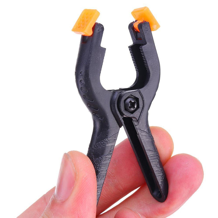 10Pcs 2inch Spring Clamps DIY Woodworking Tools Plastic Nylon Clamp Woodworking Spring Clip Photo Studio Background - MRSLM