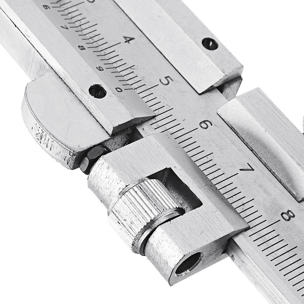 0-300mm 0.02mm Stainless Steel Vernier Caliper Precision Gauge Micrometer Woodworking Measuring Tool - MRSLM