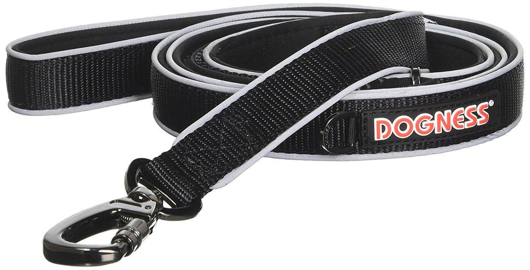 Double Handle Dog Leash Dual Handle Heavy Duty Soft Padded Reflective Nylon Dog Traction Rope - MRSLM