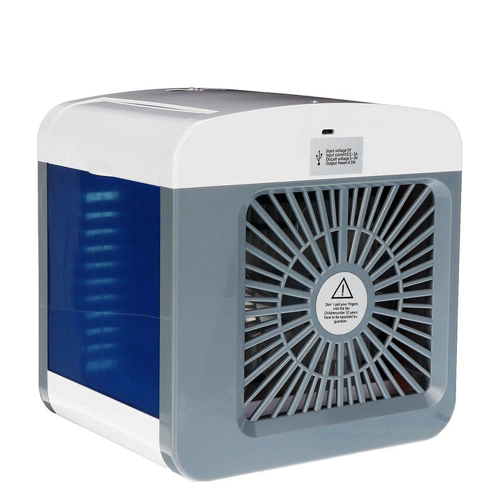 5-9V USB Mini Air Conditioning Fan Humidifier Home Cleaner Portable Fan - MRSLM