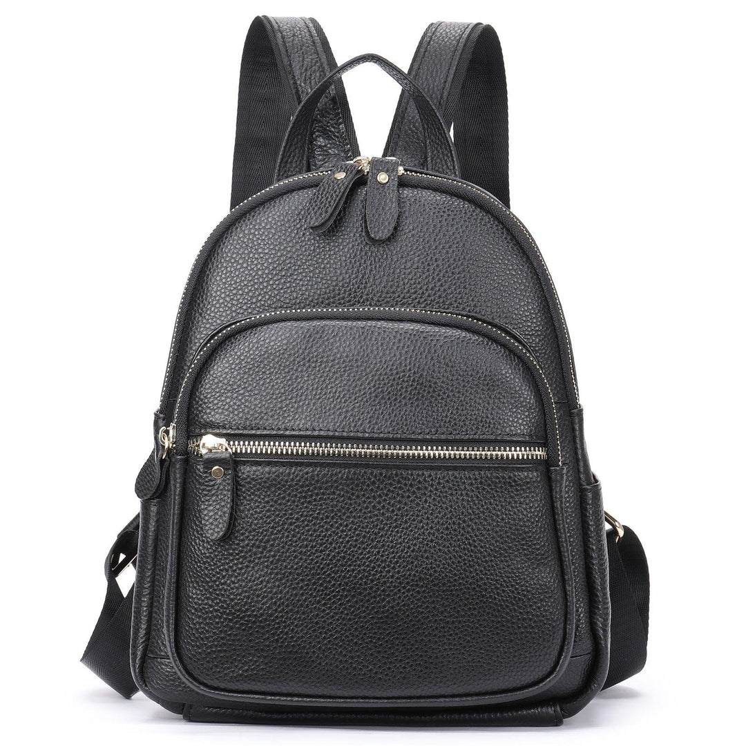 First Layer Cowhide Soft Leather Women's Backpack - MRSLM
