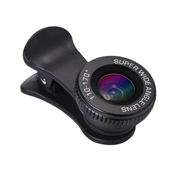 Universal 2 In 1 Mobile Phone Lens 0.6X Wide Angle 15X Macro For SmartPhone Tablet - MRSLM