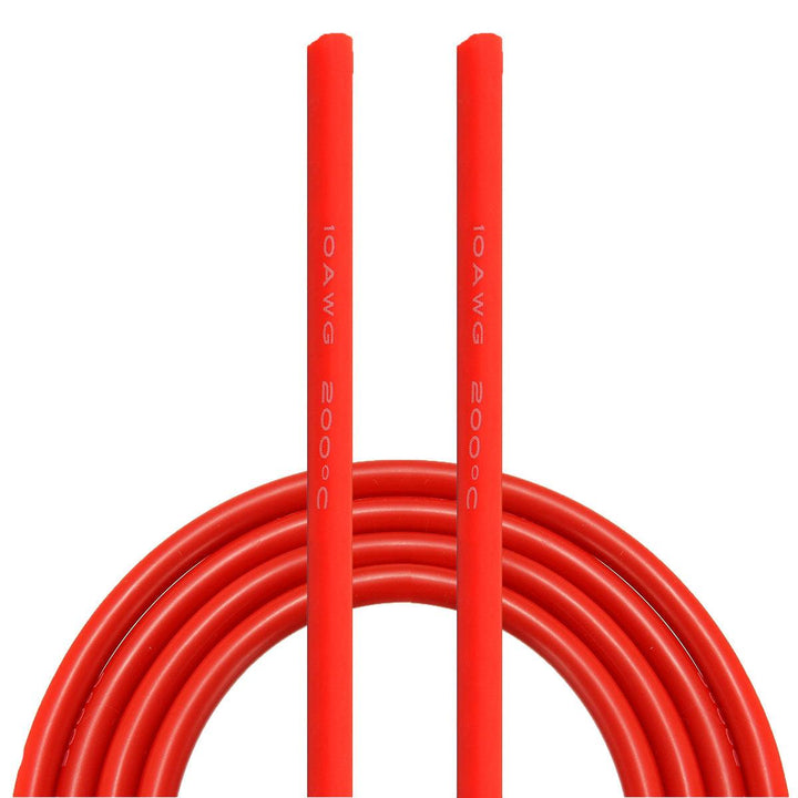 DANIU 5 Meter Red Silicone Wire Cable 10/12/14/16/18/20/22AWG Flexible Cable - MRSLM