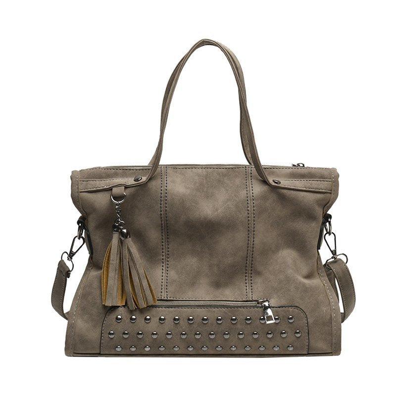 retro large diagonal women's bag, view 4 - MRSLM