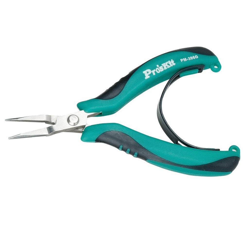 Pro'sKit PM-396G Mini Needle-Nose Pliers Steel Cutting Nippers Tool Fishing Pliers Electronic Pliers - MRSLM