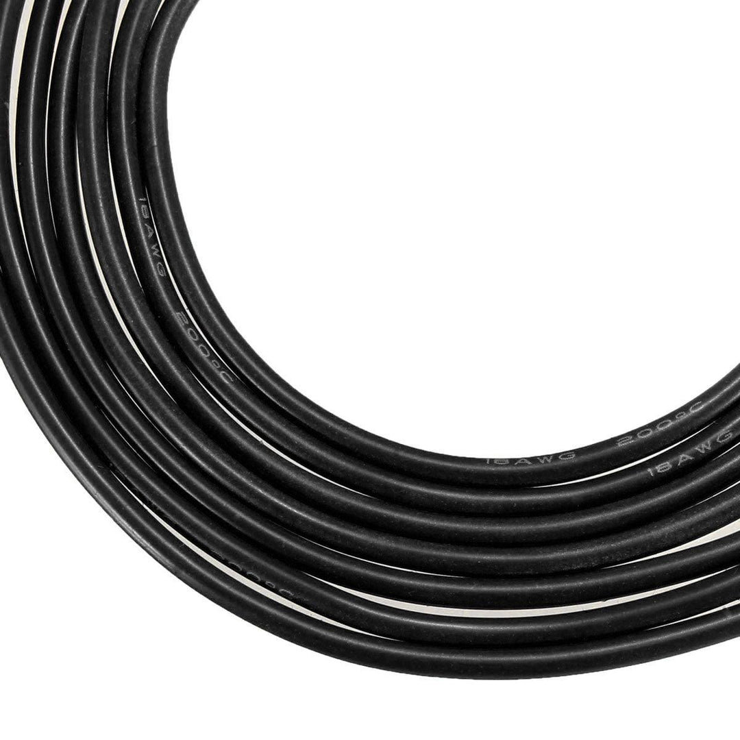 DANIU 2 Meter Black Silicone Wire Cable 10/12/14/16/18/20/22AWG Flexible Cable - MRSLM