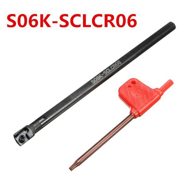 S06K/S07K/S08K/S10K/S12M-SCLCR06 Lathe Turning Tool Holder Boring Bar For CCMT - MRSLM