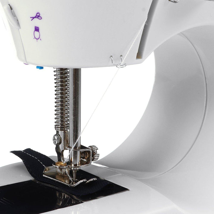 Portable Mini Sewing Machine Electric Desktop Handheld For DIY Stitch Clothes - MRSLM