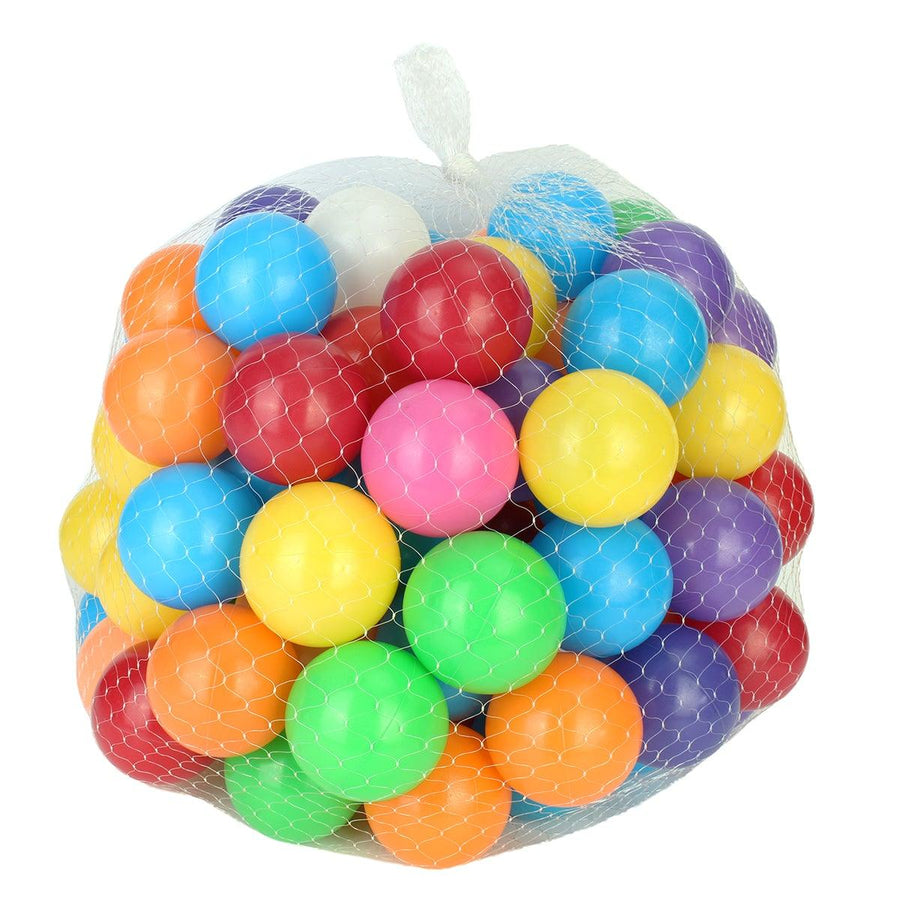 100pcs 8cm Baby Kid Pit Toy Swim Colorful Soft Plastic Ocean Ball Novelties Toys - MRSLM