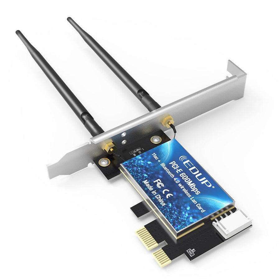 EDUP WiFi Adapter Wireless bluetooth Adapter Dual Band PCI Express Network Card Long Range WiFi Card for PC - MRSLM