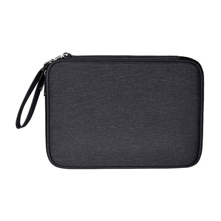 Double-Layer Laptop Storage Bag Portable Electronic Accessories Travel Organizer Bag Waterproof Data Cable Organizer - MRSLM