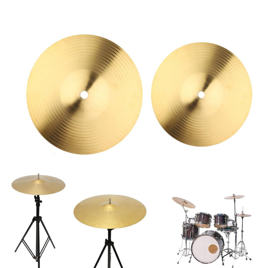 8/10 Inch Copper Alloy Crash Cymbal Drum Set - MRSLM