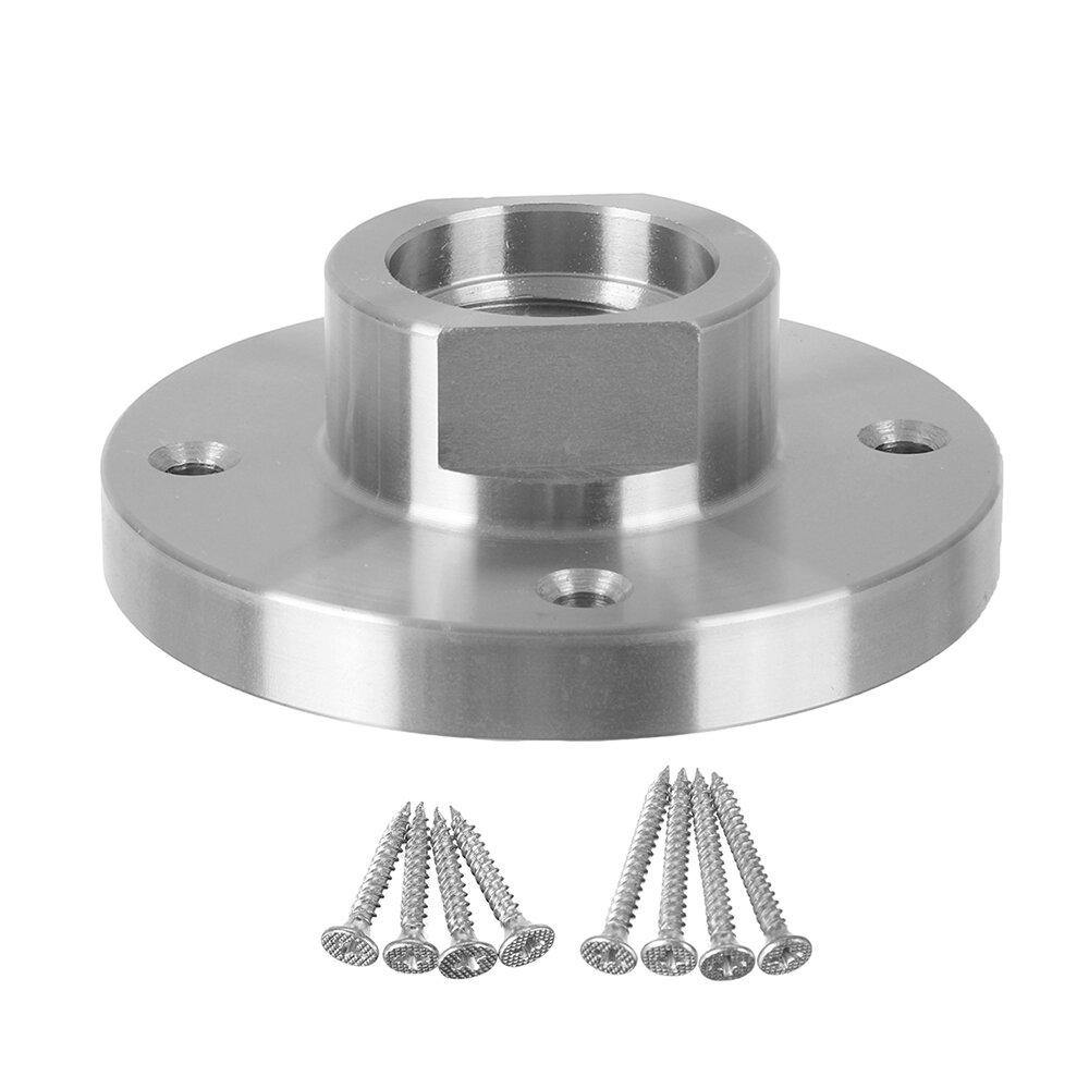 3 inch/75mm Steel Face Plate with Screws M33*3.5/1"8TPI Thread for Wood Lathe Turning Woodworking Tool - MRSLM