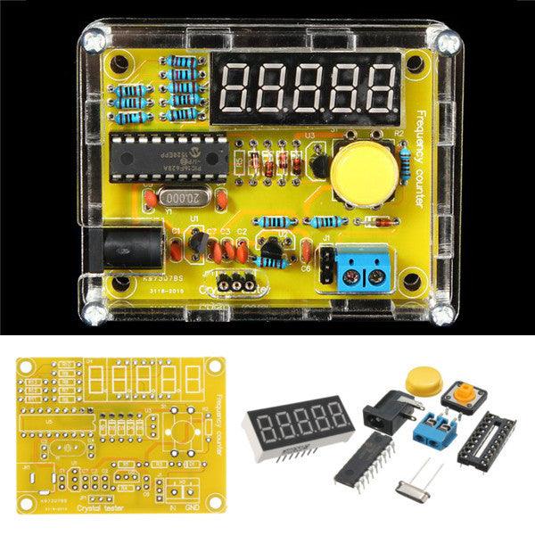 Geekcreit® DIY Frequency Tester 1Hz-50MHz Crystal Counter Meter With Housing Kit - MRSLM