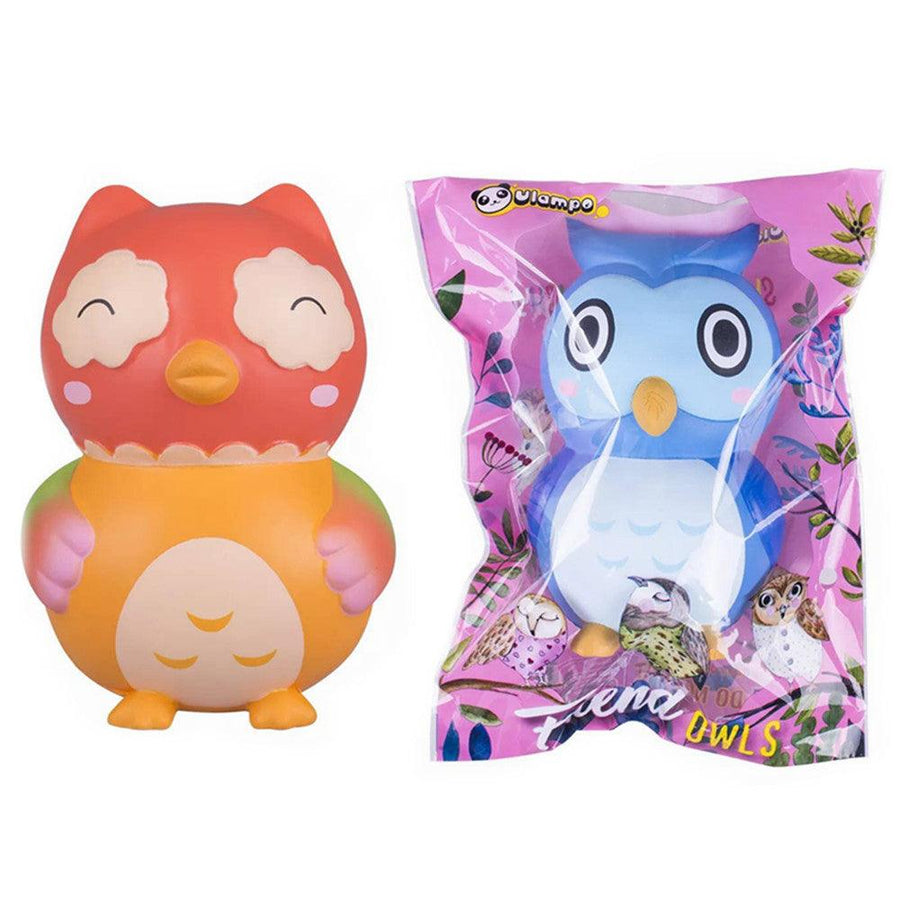 Vlampo Owl Squishy 15*10*10CM Licensed Slow Rising With Packaging Collection Gift - MRSLM