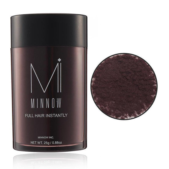 Minnow Hair Building Fibers Baldness Instantly Refill Keratin Fiber Hair Spray Powder Black Brown - MRSLM