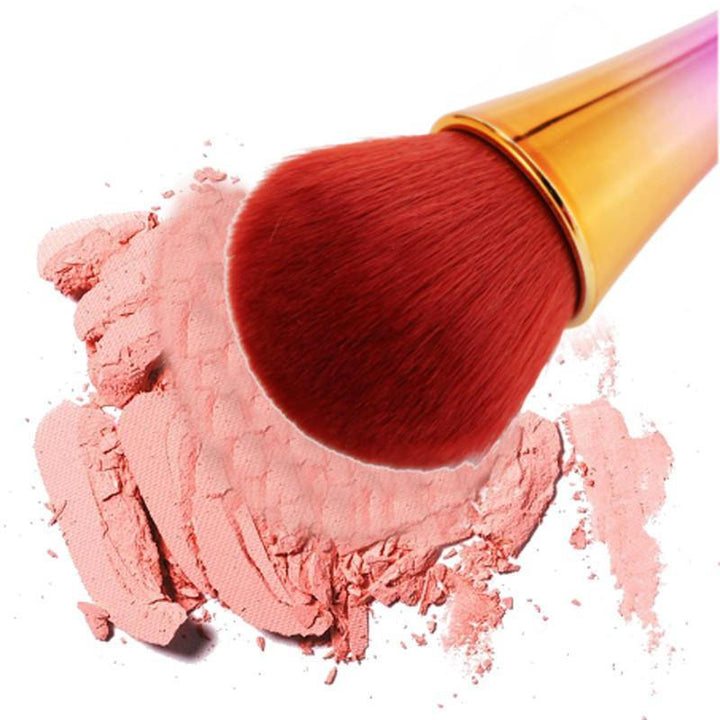 1Pc Varied Colorful Face Makeup Brushes Soft Contour Powder Blush Cosmetic Founation Brush - MRSLM