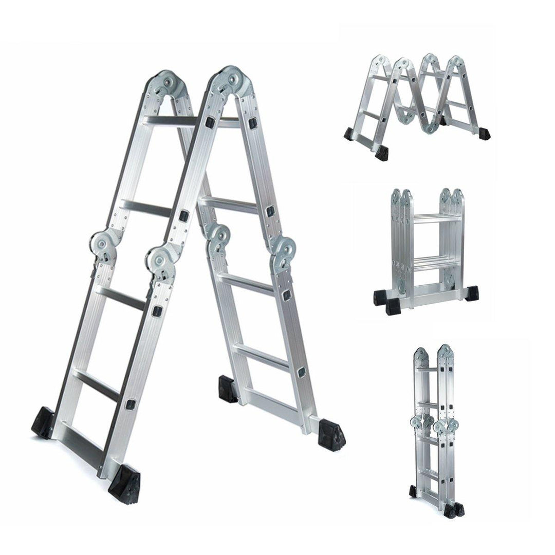 Aluminium Alloy Ladder Multi-Purpose Climb Telescopic Folding Step - MRSLM