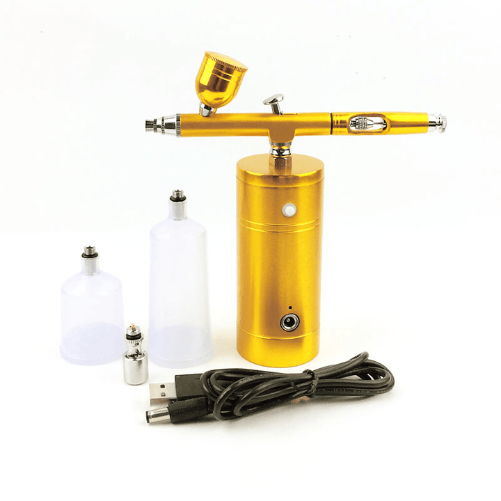 0.3mm Mini Spray Guun Action Air Brush Handheld Pistol Airbrush Pen Compressor Painting Art for Craft Model Painting Spraying Hobby - MRSLM