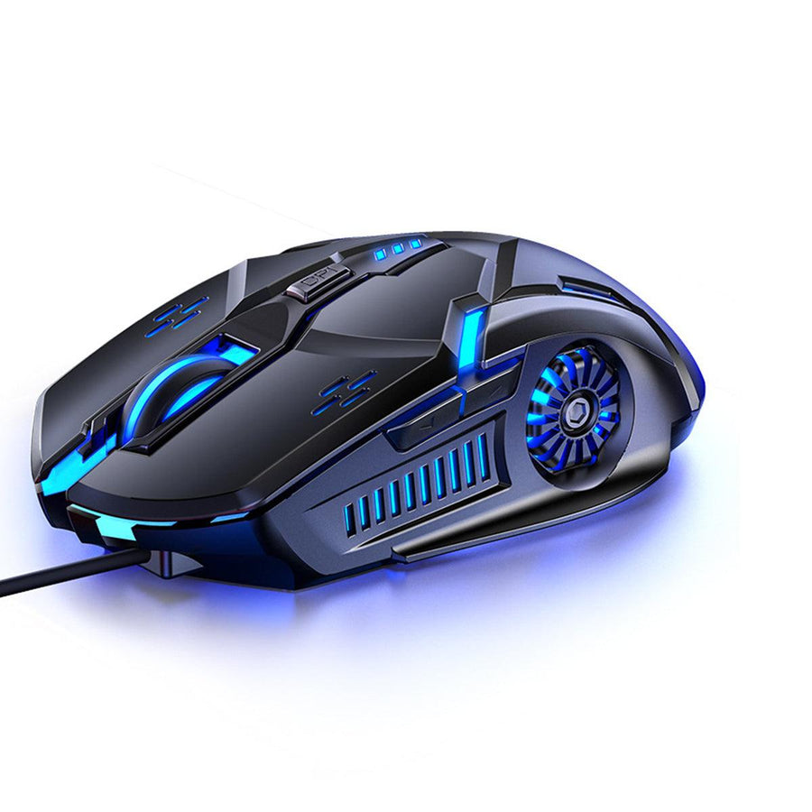 YINDIAO G5 Wired Gaming Mouse 6D 3200DPI RGB Gaming Mouse Computer Laptop Optical Game Mouse - MRSLM
