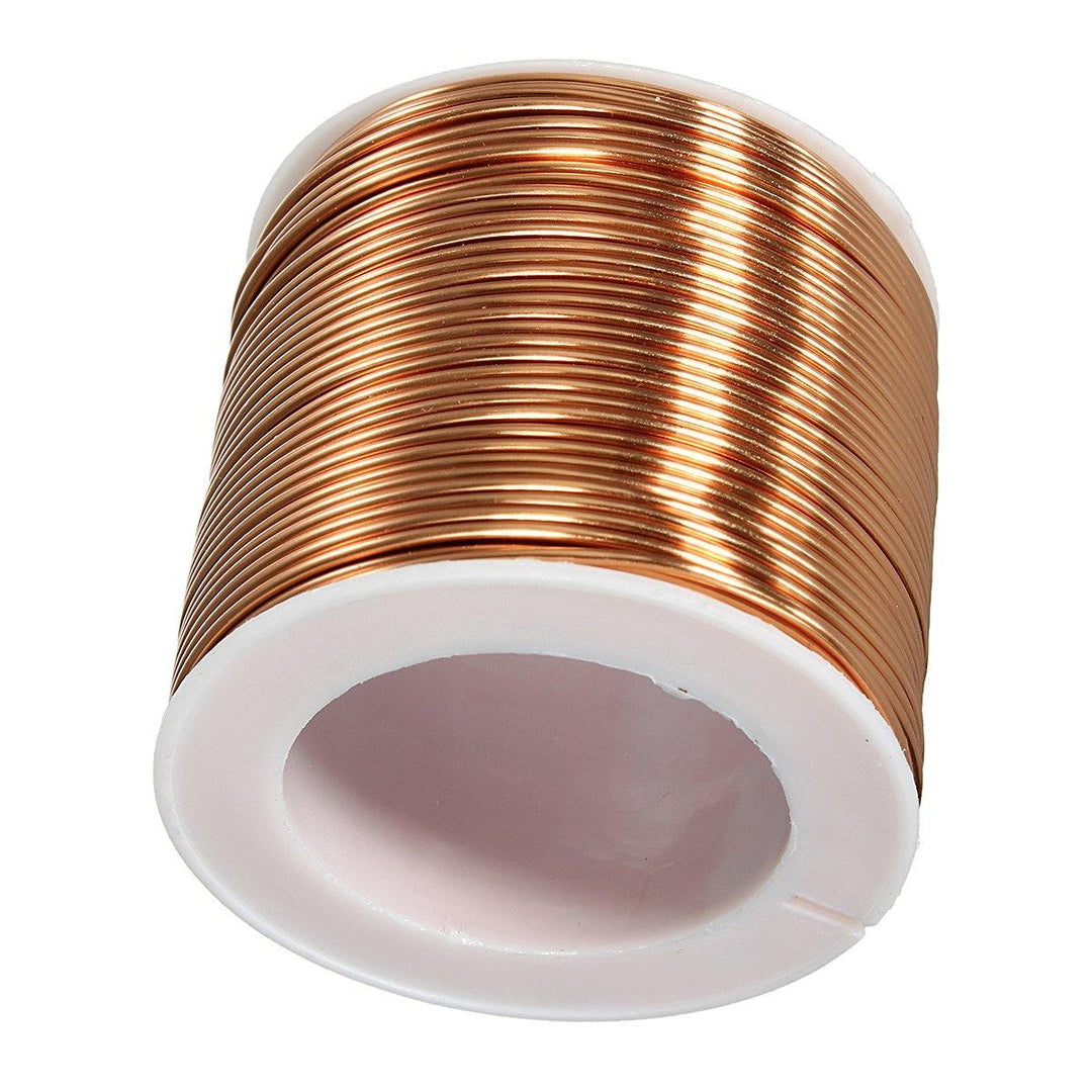1.0mmx25m Copper Coil Magnet Wire Welding Cable Enameled Wire Roll - MRSLM