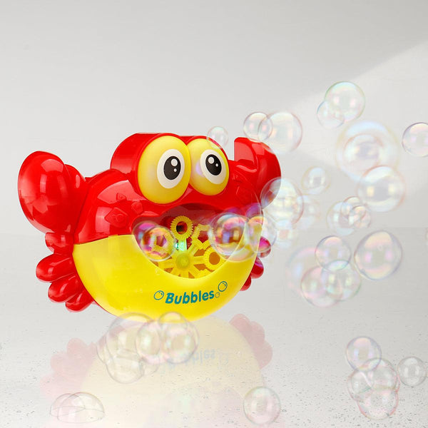 Crab Music Bubble Machine Bubble Maker Machine Bubble Blower Science Toys - MRSLM