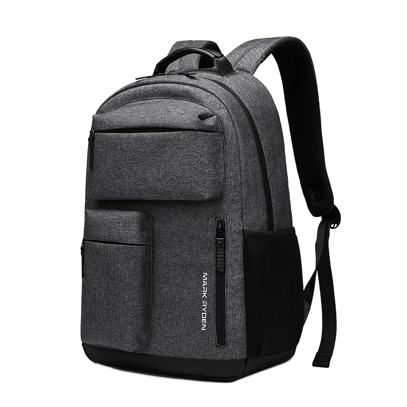 Mark Ryden MR9188 15.6 Inch Laptop Backpack USB Charging Single layer Laptop Bag Mens Shoulder Bag Business Casual Travel Backpack - MRSLM