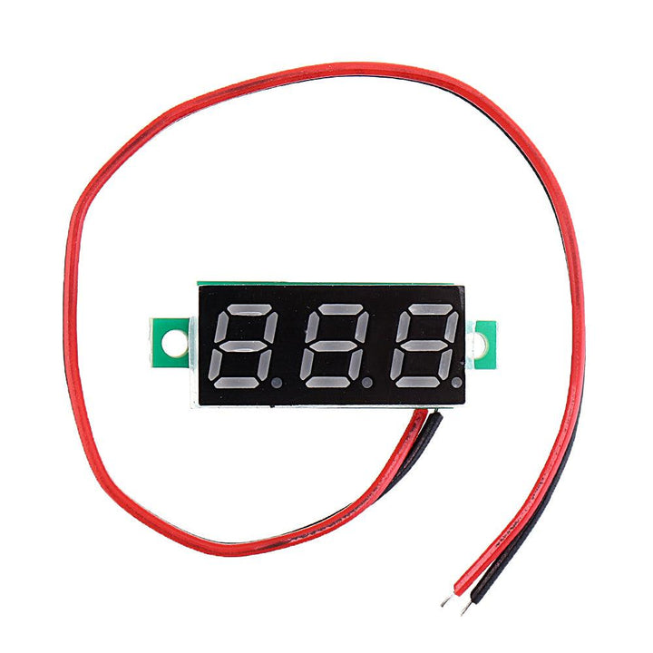 Geekcreit® 0.28 Inch Two-wire 2.5-30V Three-wire 0-100/500V Digital Display DC Voltmeter Adjustable Voltage Meter - MRSLM