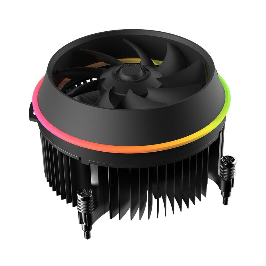 DarkFlash Shadow RGB PWM CPU Cooling Fan Motherboard Control Cooler Motherboard Sync for Intel Core i7/i5/i3 - MRSLM