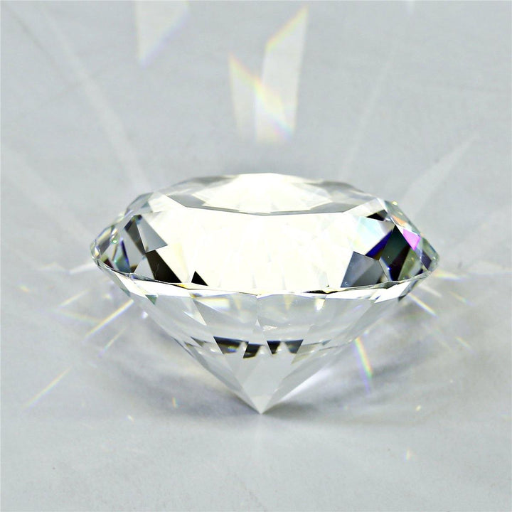 60mm Big K9 Crystal Clear Diamond Glass Art Paperweight Decorations Ornament Creative Gifts - MRSLM