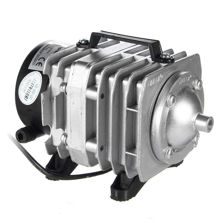 45W 220V 70L/Min Portable Electromagnetic Air Compressor Air Pump For Aquarium Hydroponic Systems - MRSLM