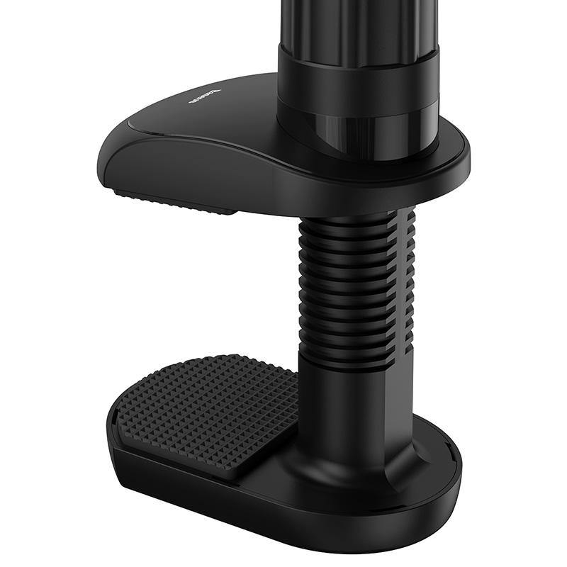 Baseus Lazy Holder for Bed Desk Desktop Office Kitchen Phone Holder Long Arm Flexible Mobile Phone Stand Holder Tablet Clip Bracket for Smart Phone Tablet - MRSLM