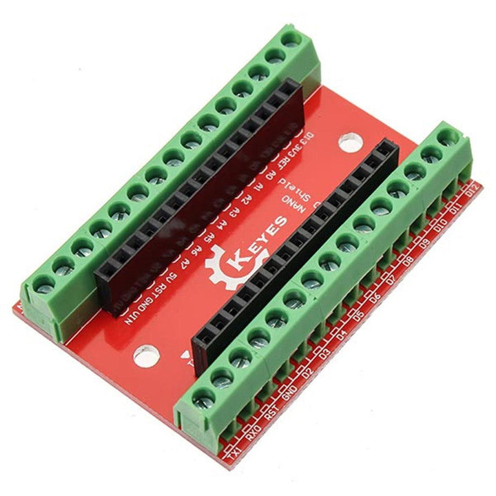 NANO IO Shield Expansion Board Geekcreit for Arduino - products that work with official Arduino boards - MRSLM