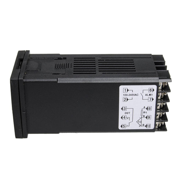 110-240V 0~1300℃ REX-C100 Digital PID Temperature Controller Kit Alarm Function With Probe Relay - MRSLM