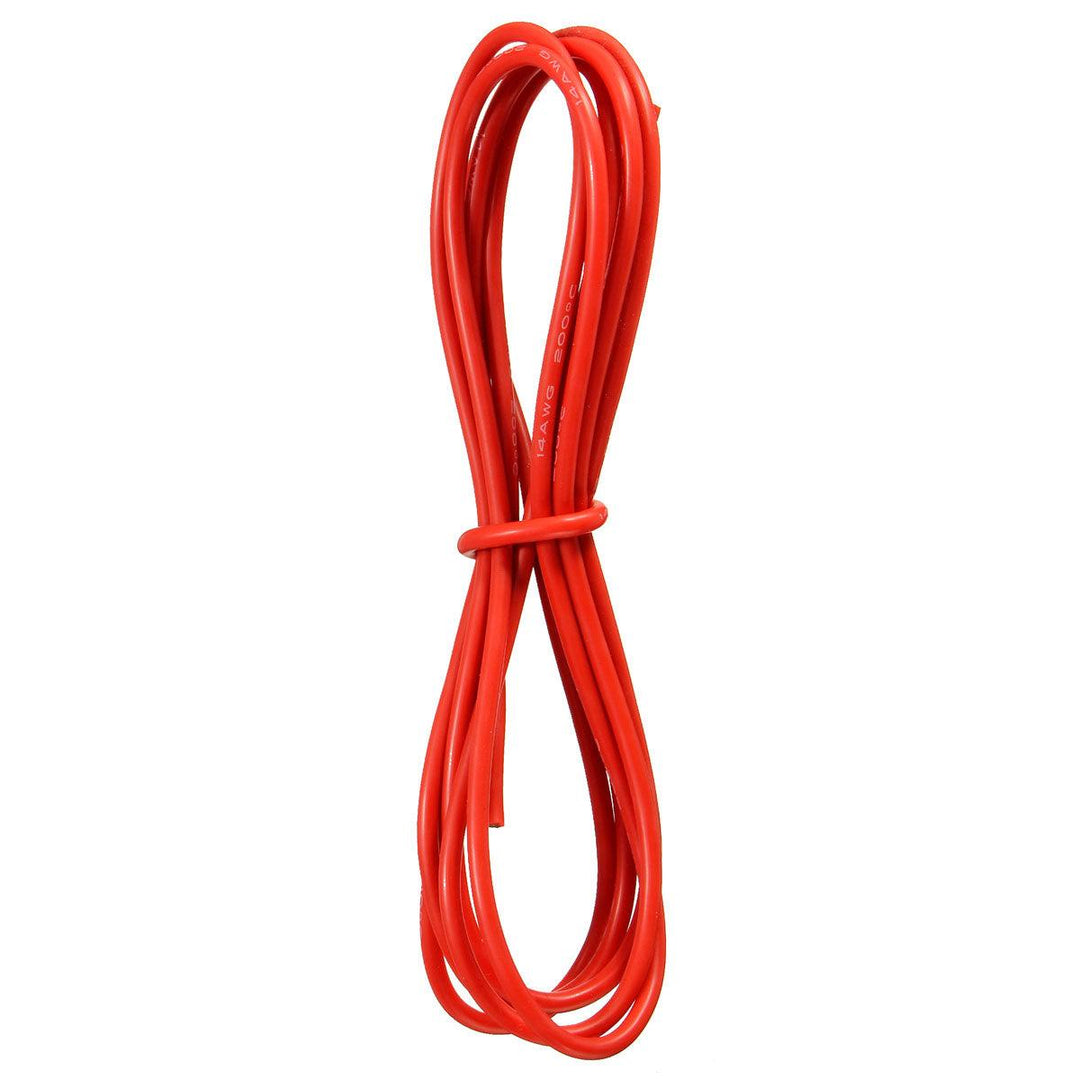 DANIU 2 Meter Red Silicone Wire Cable 10/12/14/16/18/20/22AWG Flexible Cable - MRSLM