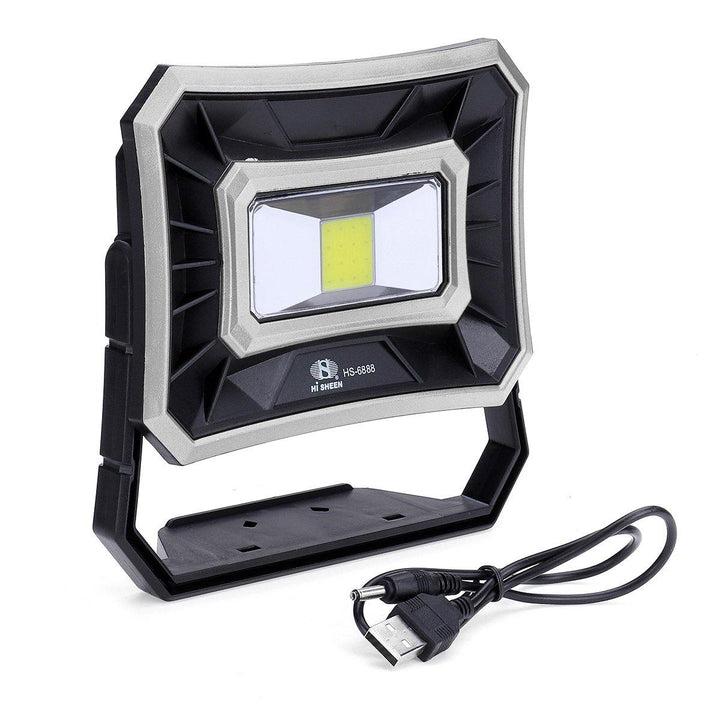 Xmund XD-68 50W Solar LED COB USB Work Light IP65 Waterproof Floodlight Spotlight Outdoor Camping Emergency Lantern - MRSLM