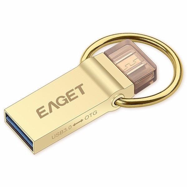 EAGET V90 USB 3.0 and Micro USB OTG Interface USB Flash Drive for Smartphone Computer Laptop - MRSLM