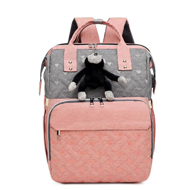 Women's Fashion Large Capacity Portable Folding Backpack - MRSLM