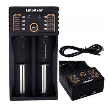 liitokala lii-202 5V 2A 18650/26650/16340/14500 Micro USB Battery Charger - MRSLM