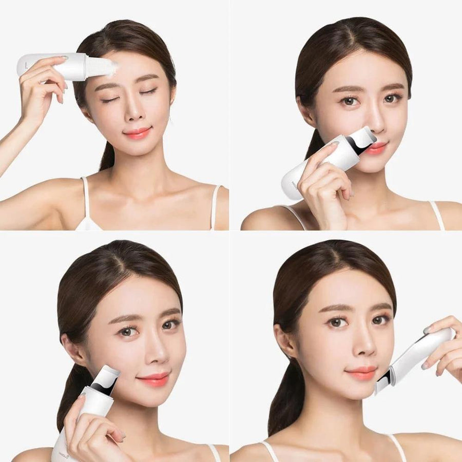 WéllSkins Ultrasonic Facial Scrubber Exfoliating Skin Care Equipment SmartChip Beauty Instrument From - MRSLM