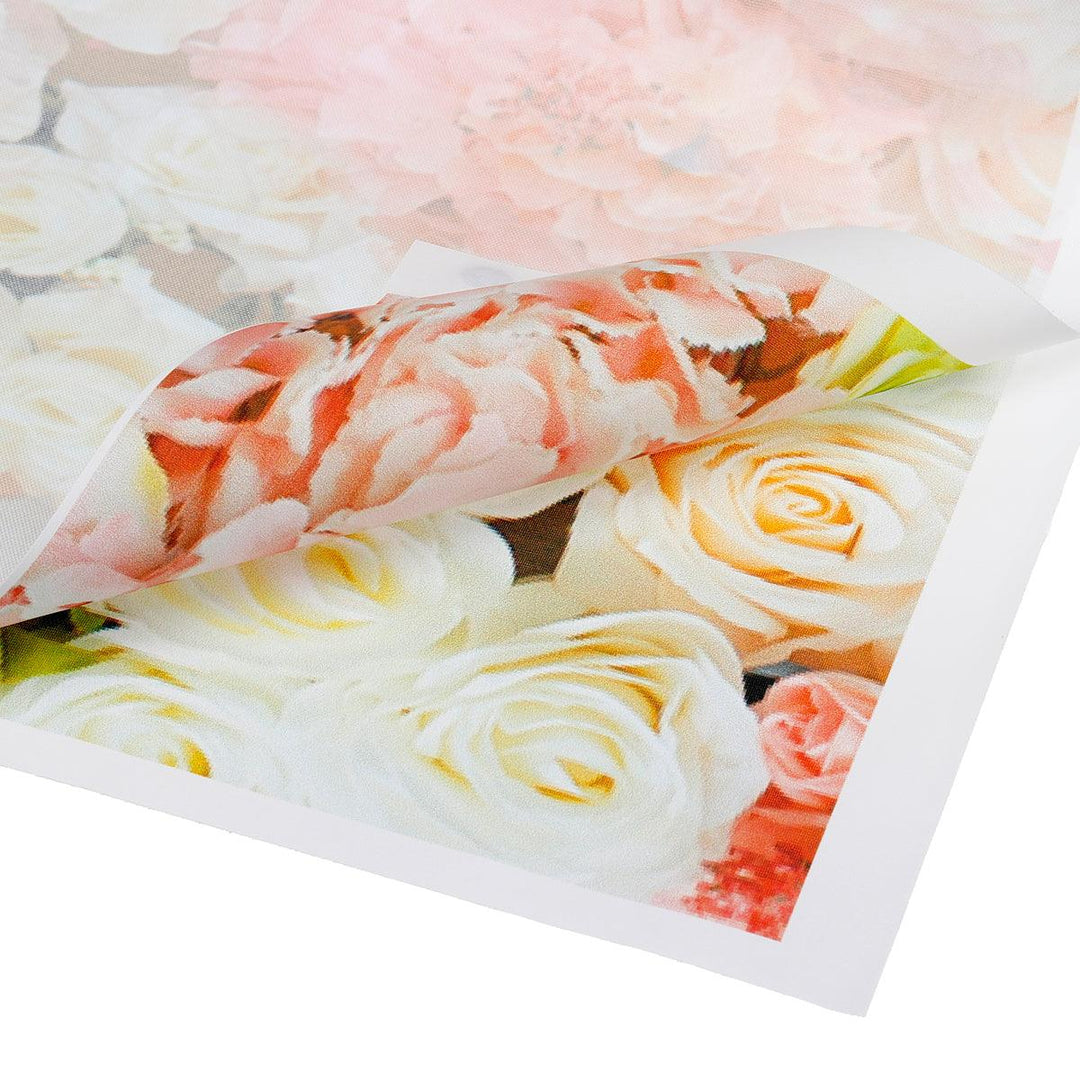 7x5FT Wedding Romantic Flower Wall Backdrop Photography Prop Photo Background - MRSLM